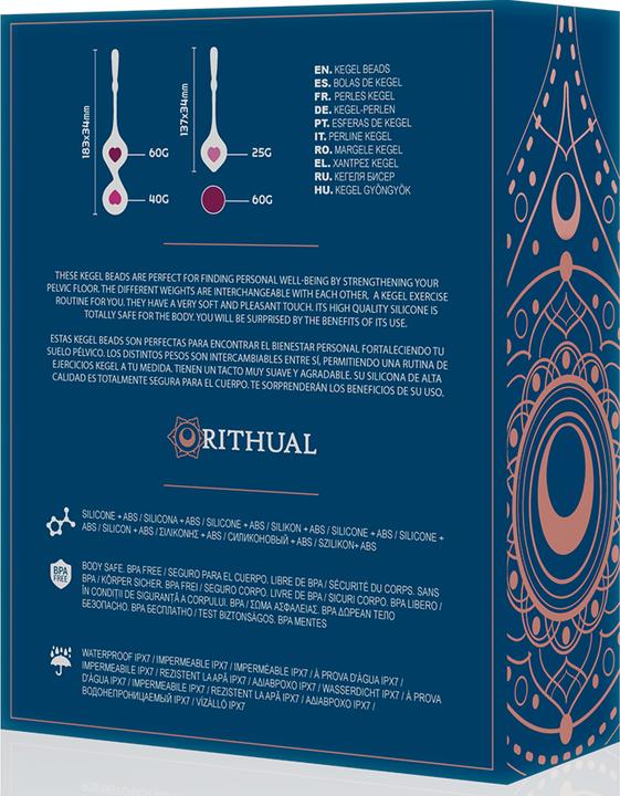 Immagine prodotto Ritual Allenatore del pavimento pelvico "Deva Pelvic Training (40 g, 60 g, 25 g)