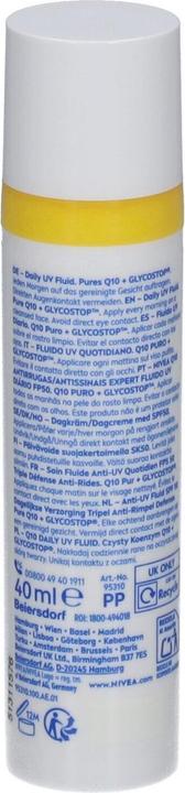 Produktbild NIVEA Q10 Anti-Wrinkle Daily Fluid Spf50 - Skin Care (Sonnencreme, SPF 50)