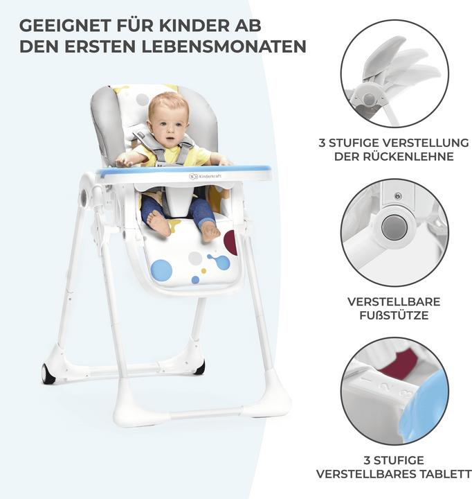 Produktbild KinderKraft Yummy (Hochstuhl)