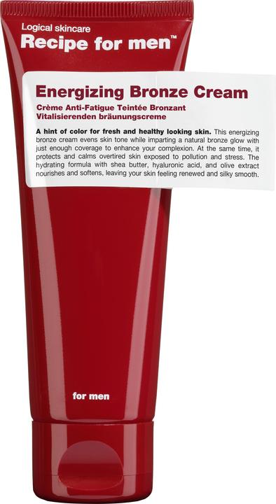 Actual product image Recipe for men Vitalizing tanning cream (Self tanning cream, 75 ml)