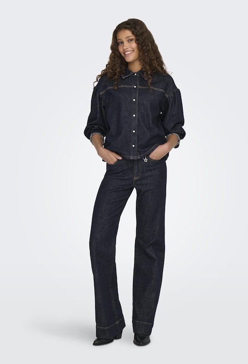 Produktbild Only ONLJUICY Hohe Taille Weiter Beinschnitt Jeans Jeans mit weitem Bein (W29/L32)