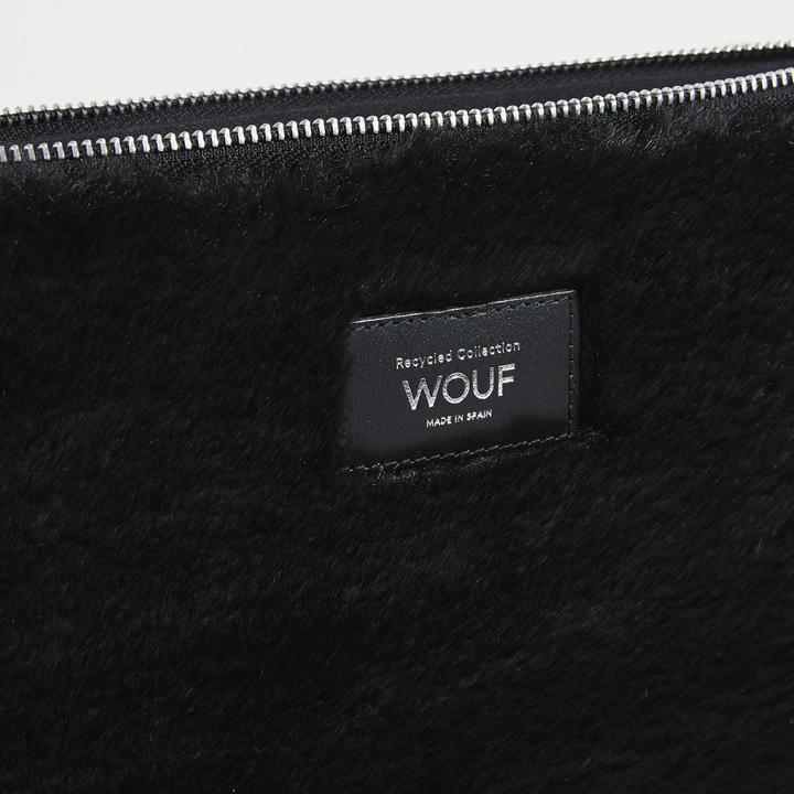 Actual product image Wouf Faux fur laptop sleeve 34 cm (15")