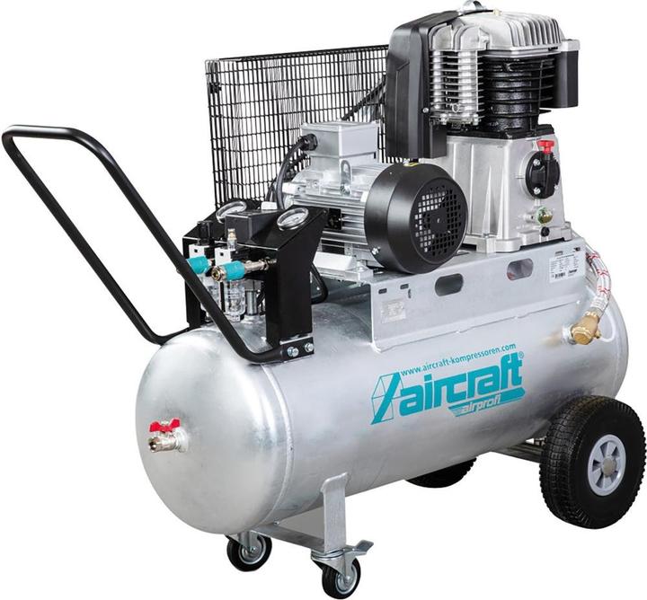 Produktbild Aircraft Kompressor AIRPROFI 853/100P 400V 10 bar Druck, mit 100l BehÃ¤lter (100 l, 10 Bar)