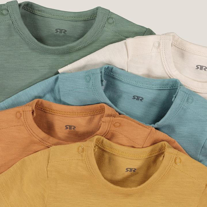Produktbild La Redoute Collections 5er-Pack kurzärmelige Bodys (62)