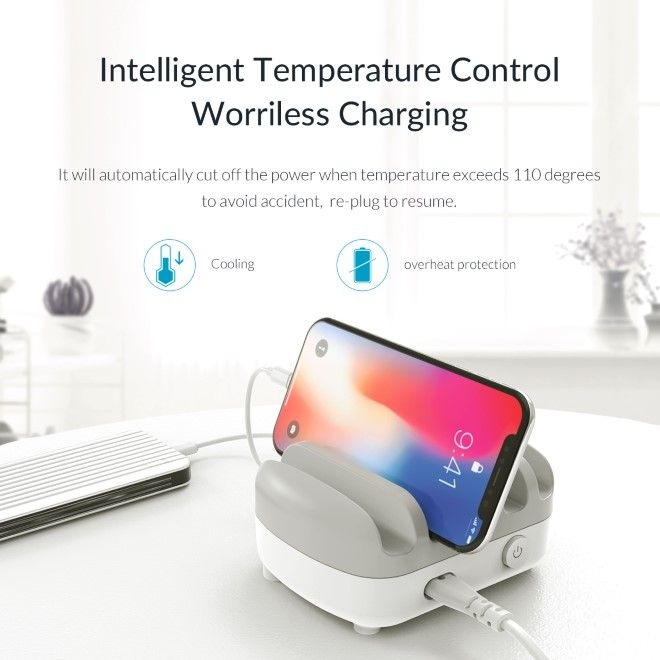 Actual product image Orico DUK-5P 5-port USB charging station (40 W)