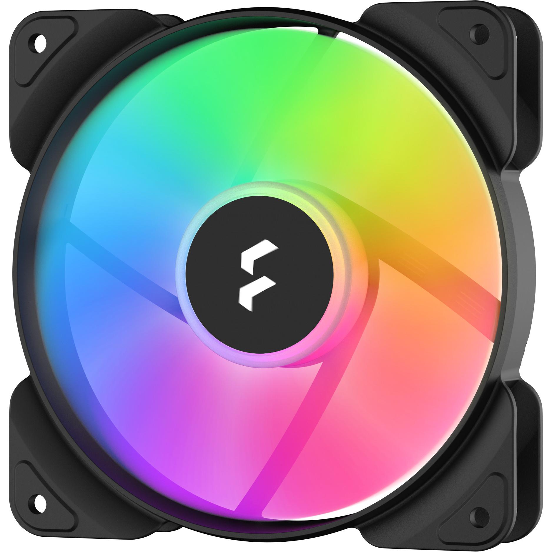 Fractal Aspect 12 RGB PWM (120 mm, 1 x), PC Lüfter, Schwarz, Weiss