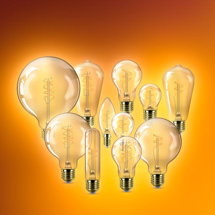 Actual product image Philips Amber (E14, 3.10 W, 250 lm, 1 x, G)