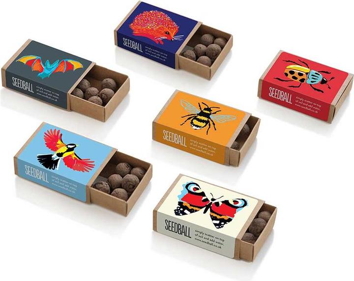 Produktbild Seedball Samenkugeln-Set Wildlife Collection (Samenbomben)