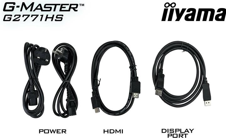 Image du produit iiyama 68.6cm (27") G2771HS-B1 16:9 2xHDMI+DP IPS black (1920 x 1080 pixels, 27")