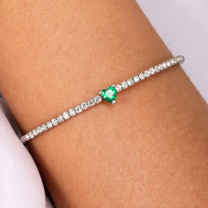 Produktbild La Petite Story Lux Love Heart Armreif (Edelstahl)