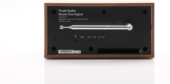 Image du produit Tivoli Audio Model One Digital Gen. 3 Table Radio, walnut (Airplay 2, Bluetooth, Chromecast, WiFi)