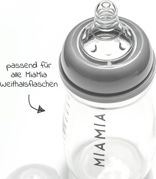 Actual product image MiaMia Teat silicone teat 2-pack