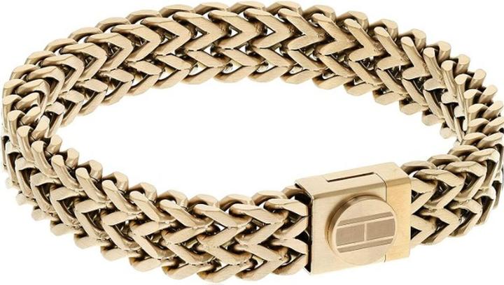 Productafbeelding Tommy Hilfiger Massief verguld stalen armband TJ2790246 (M) (21 cm, Roestvrij staal)