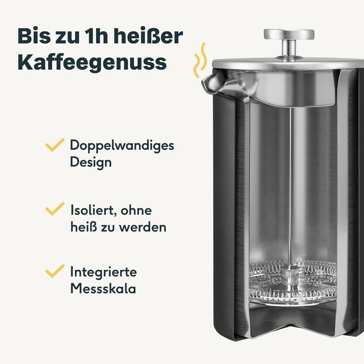 Image du produit Silberthal Kaffeemühle & Thermo French Press Set