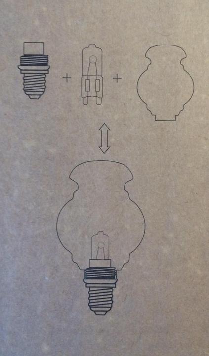 Actual product image Room05 Combi Light GEMLA (E27, G9, 370 lm)