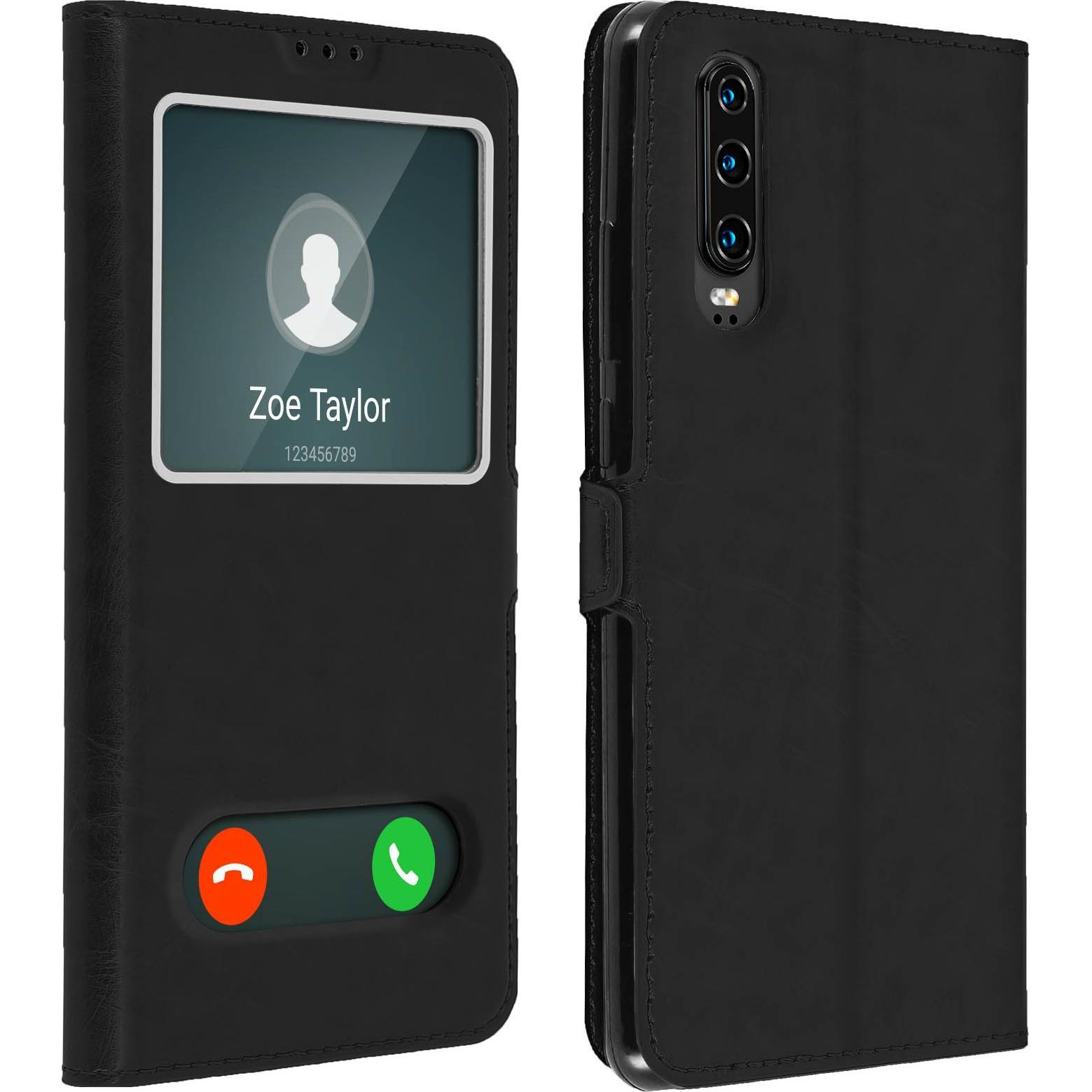 Avizar Towind Series (Huawei P30), Smartphone Hülle, Schwarz
