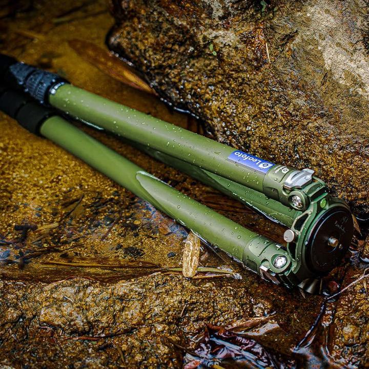 Produktbild Leofoto statyw Summit LM-364CL olive (Carbon, Metall)