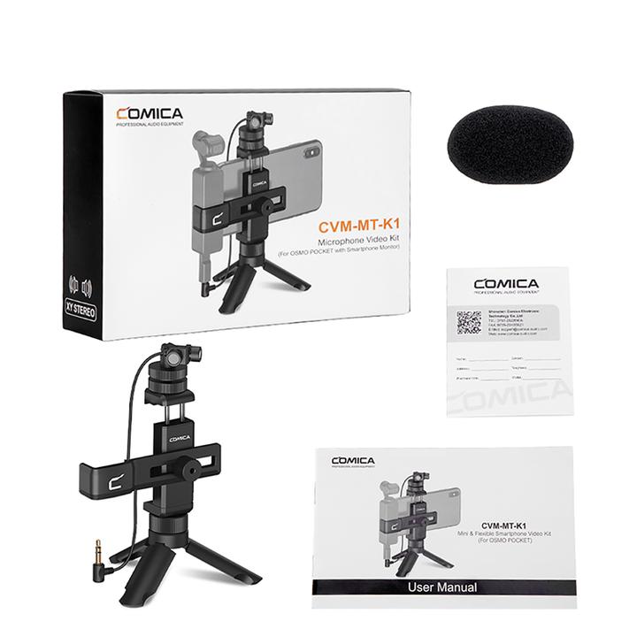 Actual product image Comica Mini & Flexible Smartphone Video Kit (For Osmo Pocket)