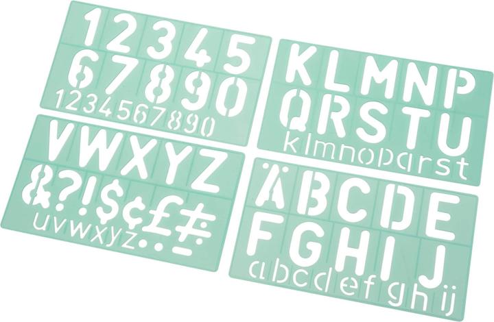 Linex Schriftschablone Standart (5.50 cm)