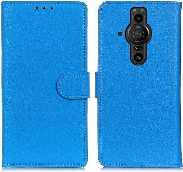 Actual product image MU Classic Litchi Leather Bookcover Series (Sony Xperia Pro-I)