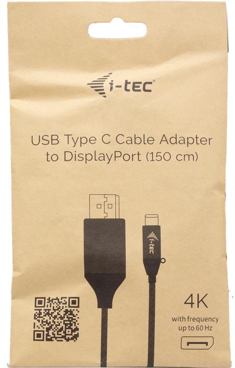 Produktbild i-tec USB Typ C — DisplayPort (Thunderbolt 3, 150 cm)