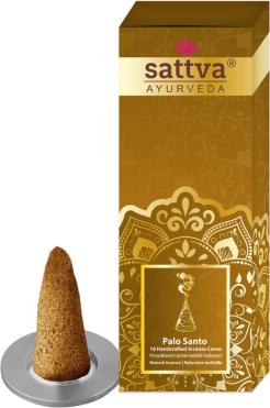 Image du produit Sattva Ayurveda Sattva Incense Sticks Cones Incense Palo Santo Incense 20G
