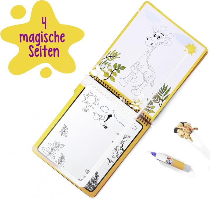 Actual product image Simba A&F Water Magic Safari Colouring Book