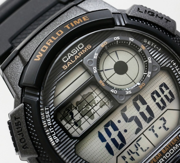 Actual product image Casio Illuminator (Digital watch, 44 mm)
