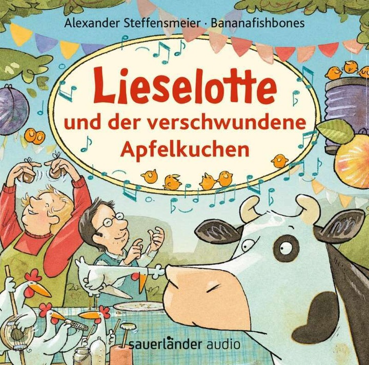 Image du produit Lieselotte et la tarte aux pommes disparue (Bernd Kohlhepp, Bananafishbones, Alexander Steffensmeier, Allemand)