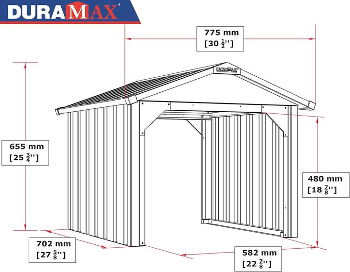 Actual product image Duramax Robot mower garage (Mowing robot, Robot mower garage)