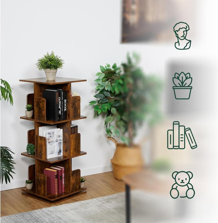 Produktbild Relaxdays Bücherregal (39 x 39 x 95 cm)