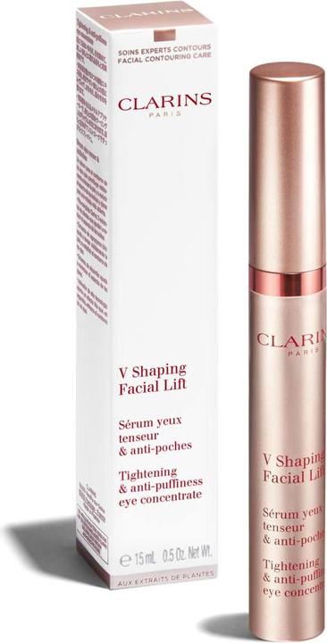 Produktbild Clarins V Shaping Facial Lift Tightening & anti-puffiness eye concentrate (Augenpflege Serum, 15 ml, Tag)