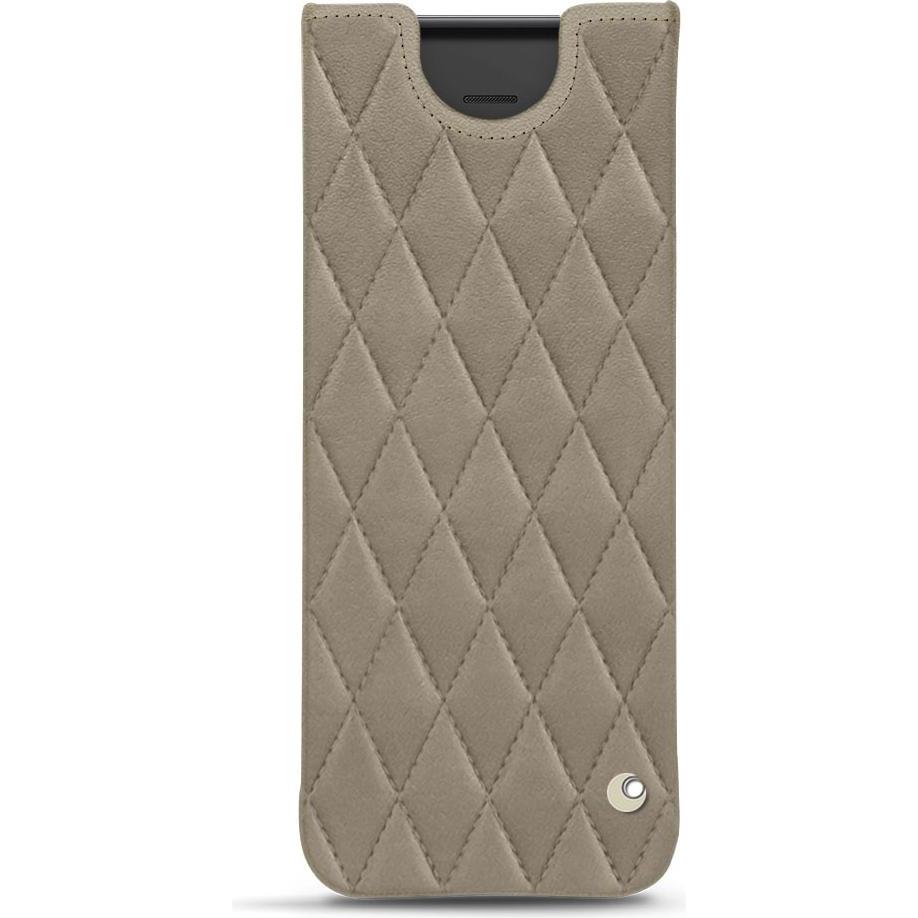 Noreve Lederschutzhülle (Samsung Galaxy Fold), Smartphone Hülle, Beige