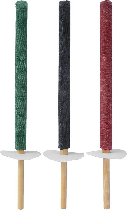 Esschert Design Torche en toile cirée, lot de 3