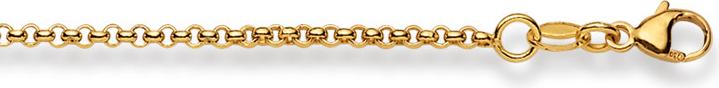 Produktbild Natsumi Schmuck Halskette Gelbgold 18K/750 Erbs 1.9mm (750/18 K Gelbgold, 40 cm)