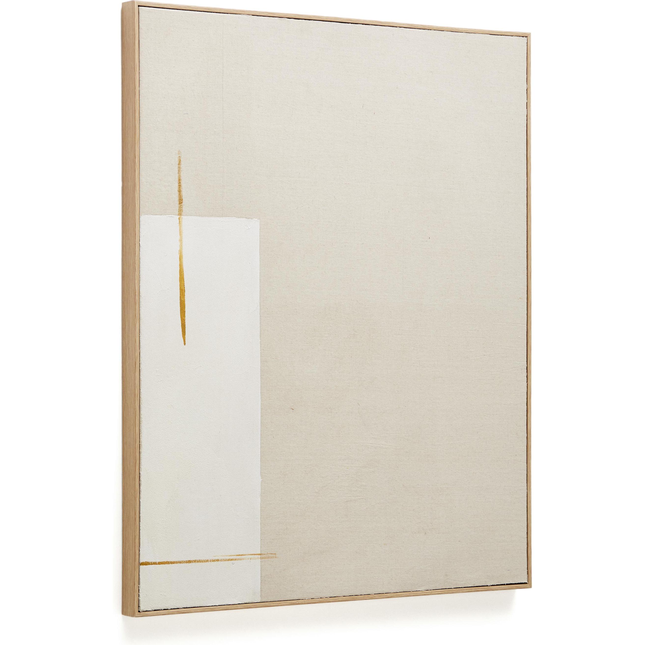 Kave Home, Wanddeko, Salin (100 x 80 cm)