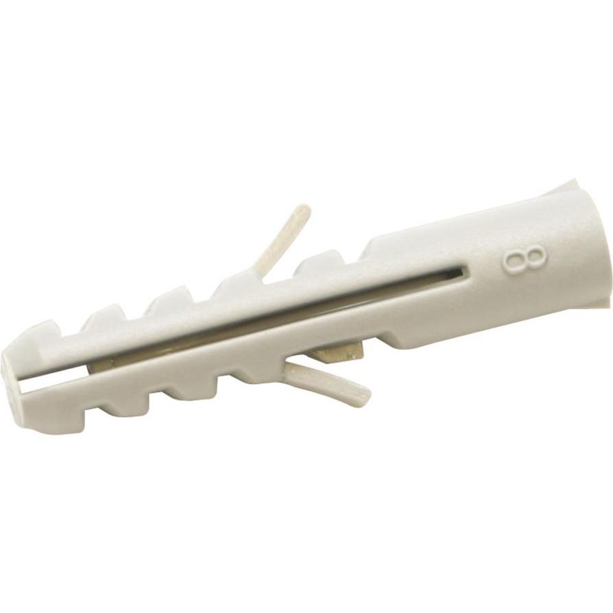 Allfa, Dübel, Nylon-Dübel, 6 x 30 mm, 100 Stück (100 Stk.)