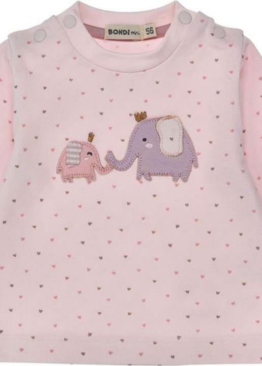 Produktbild Bondi Baby langarm Shirt Herzchenallover (68)
