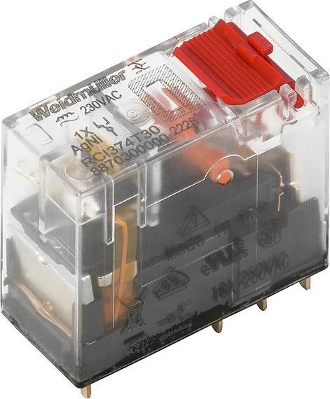 Actual product image Weidmüller Plug-in relay 24 V/AC 8 A 2 changeover