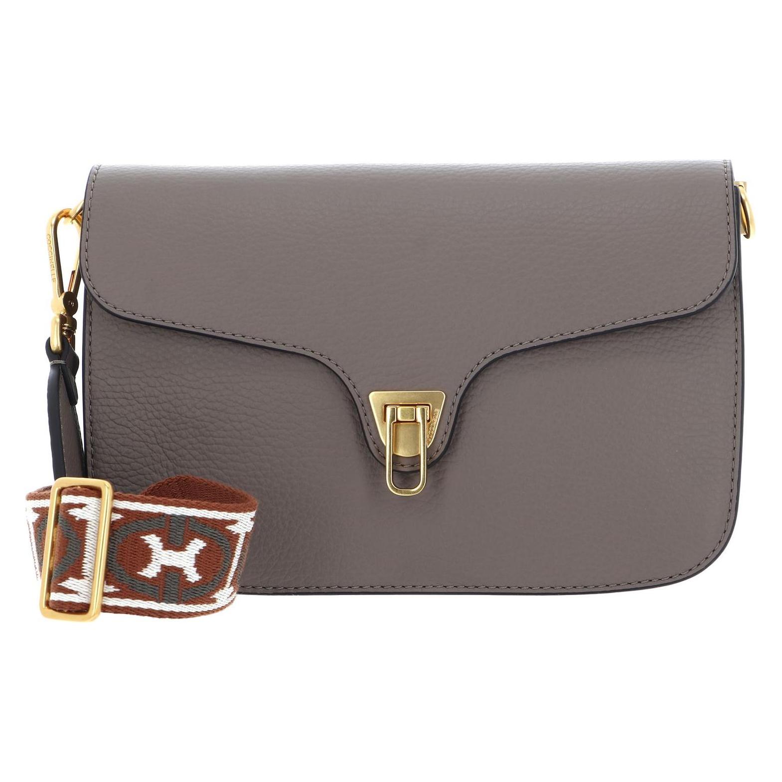 Coccinelle, Damen, Handtasche, Beat Soft Ribb Crossbody Bag, Braun