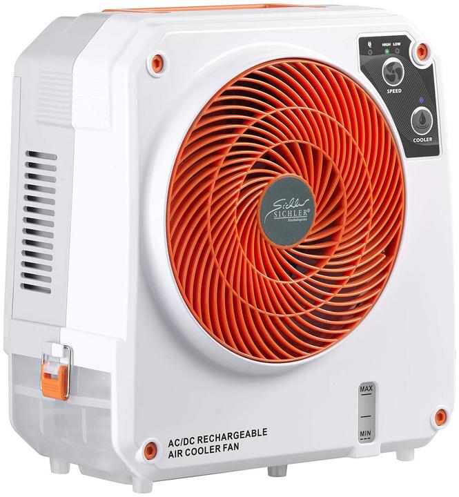 Actual product image Sichler High power battery air cooler with water cooling