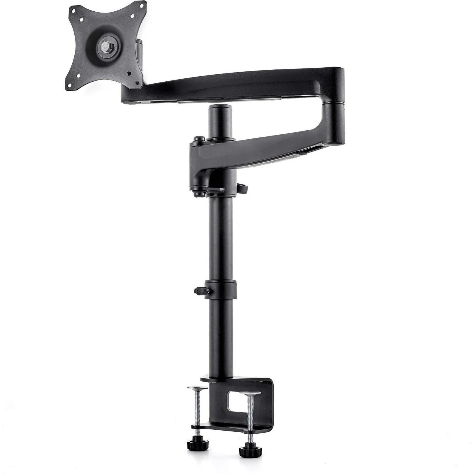 edbak Supporto da tavolo DM101 fino a 10 kg - Nero (Tavolo, 24", 10 kg), Supporto per monitor, Nero