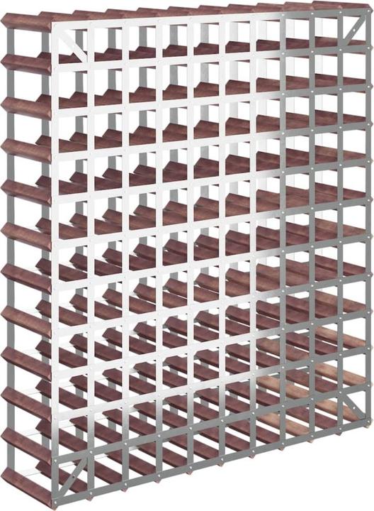 Image du produit vidaXL Weinregal (110 x 22,5 x 110 cm, 120 Fl.)