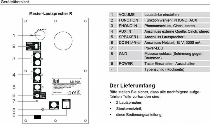 Image du produit Dual Haut-parleur à moniteur actif 1 (Actif, Couples, 1x 10 W)