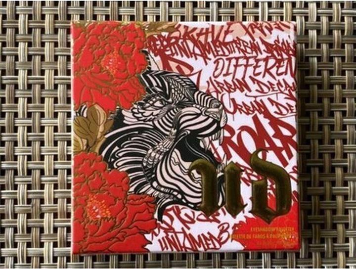 Actual product image Urban Decay Limited Edition Mini Quad Eyeshadow Palette Lunar New Year