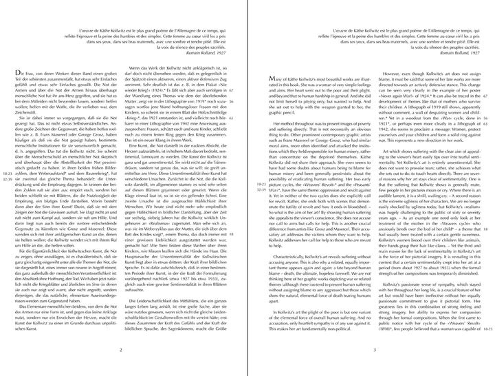 Produktbild Käthe Kollwitz (Deutsch, Englisch, Fritz Schmalenbach, Heide Grieve, 2014)