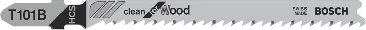 Produktbild Bosch Professional Zubehör Stichsägeblatt T 101 B Clean for Wood, 3er-Pack