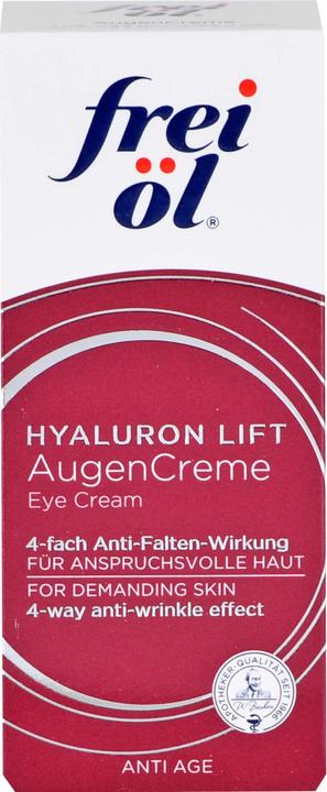 Produktbild Frei Öl Anti Age Hyaluron Lift Augencreme, 15 ml CRE (Augenpflege Crème, 15 ml)