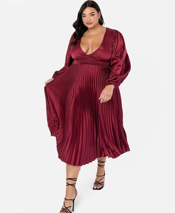 Image du produit Lovedrobe Abito Midi Pieghettato (48)