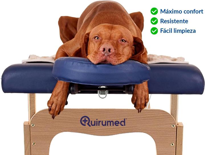 Actual product image Quirumed Easy Folding Wooden Massage Chair